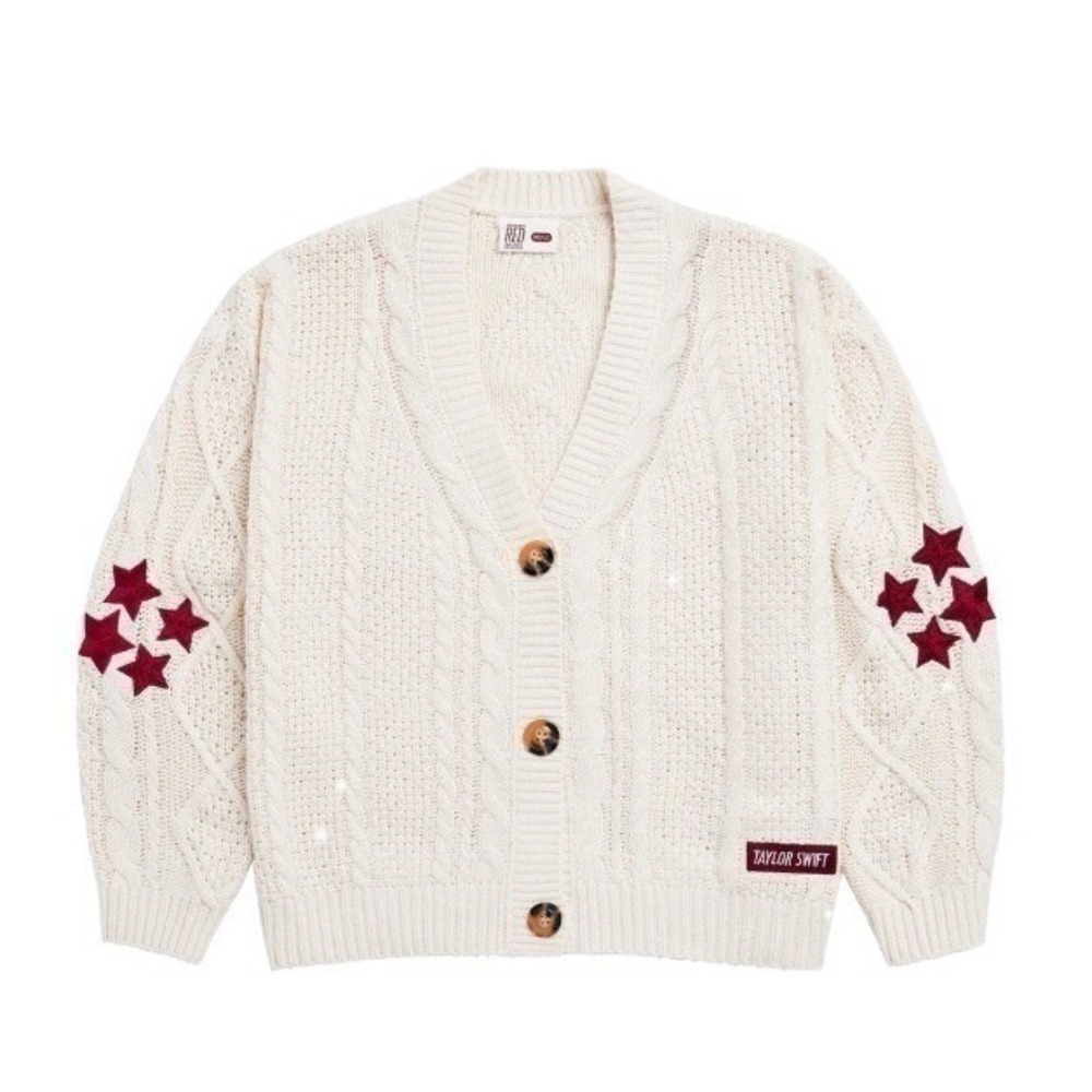 Taylor Swift NWT Red Taylors Version cardigan brand new‎ authentic XL/2XL